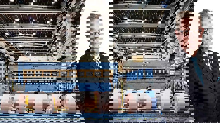 inifrån pappersindustri