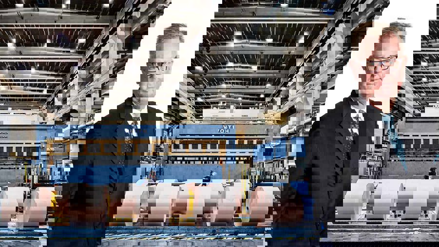 inifrån pappersindustri