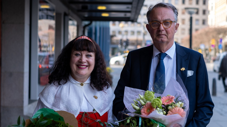 Karin Perers och Santhe Dahl
