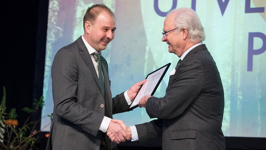 Per-Olof Syrén mottagare av årets Kompetensutvecklingspris från Gunnar Sundblads forskningsfond